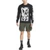 Nike SS22 ACG Коллекция Свитшот с абстрактным принтом скал с круглым вырезом Мужские Топы Черный DQ4962-010