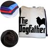 Забавный подарок для любителя самоедов, футболки DogFather, летний стиль, графическая хлопковая уличная одежда, футболка с коротким рукавом, мужская одежда