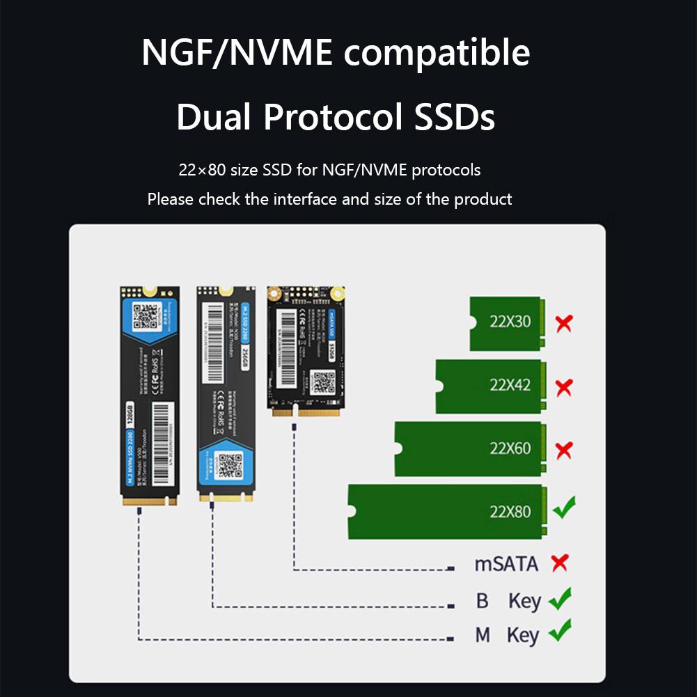 Радиатор для SSD M.2 NGFF NVME 2280 с силиконовой термопрокладкой Радиатор-охладитель для твердотельного накопителя SSD Радиатор-теплоотвод для SSD для PS5