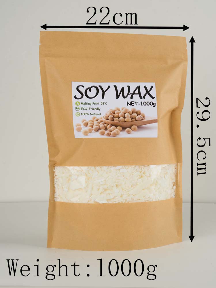 1 фунт чистого белого соевого воска для самодельных свечей, рукоделия, 100% без добавок, сырье для ароматических свечей, набор для изготовления