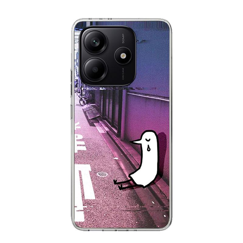 Oyasumi Punpun Case Phone Cover for Xiaomi Redmi Note 14 13 12S 12 11S 11 11T 11E 10S 10 Pro Plus 9 9S 5G + Trend Fundas