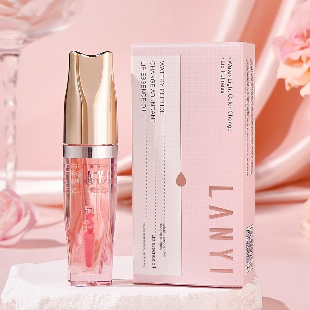 Lip Essence Oil, Non-Stick Lipstick, Long-Lasting, Non-Fading, Lightening Lip Lines for Women, Plumping, Anti-Wrinkle, Moisturizing Lip Oil