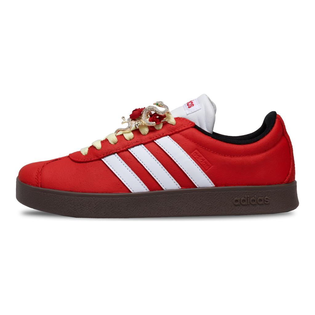 adidas Neo VL Court 2.0 Twenty Роял-флеш Роял-стритфлеш Низкие кеды для скейтбординга Унисекс Красный HQ1801(Команда329-)