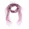 Sweet Pretty Elegant Hollow Tassel Lace Rose Floral Knit Triangle Mantilla Scarf Women Ladies Shawl Wrap Scarves