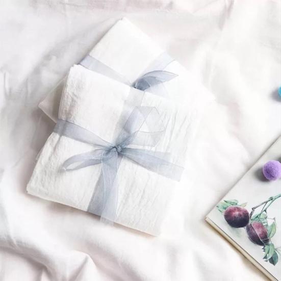 Деревенский Бохо Мягкие Тканевые Салфетки Хлопок Прекрасное Исполнение Однотонные Рождество Свадьба Обеденные