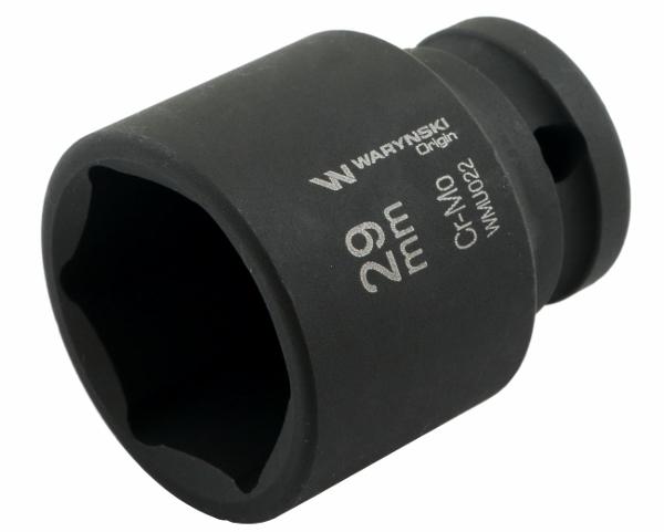 Nasadka Udarowa Sześciokątna 1/2". 29 Mm. Crmo. Din 3129. Waryński