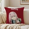 Аниме Меха 02 ноль два DARLING in the FFRANXX Наволочка Подушка Антипылевой клещ Гостиная Диван Декор Подушка Комната