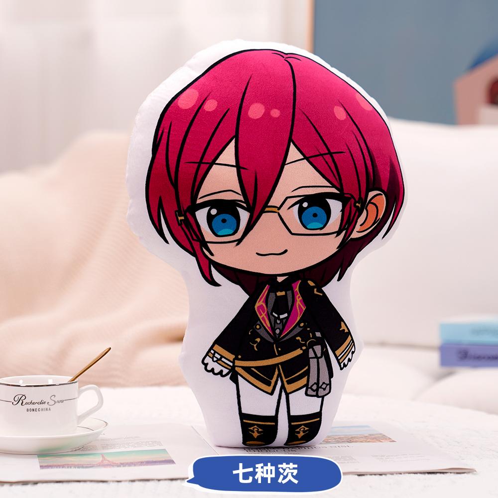 45 см Плюшевая игрушка Ensemble Stars Мультфильмы Аниме Knights UNDEAD Цукинага Лео Сена Изуми Подушка для броска Косплей Реквизит Подушка для дивана