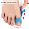Pre-Cut Toe Corrector Bandage Elastic Toe Protector Anti-Friction Hallux Valgus Support Muscle-Supporting Tape Leaves No Residue