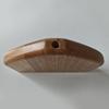 1PC Wooden Ornament Table Craft Ornament Home Irregular Wooden Vases Durable Fried Flower Vase Vintage Mango Wood Rustic