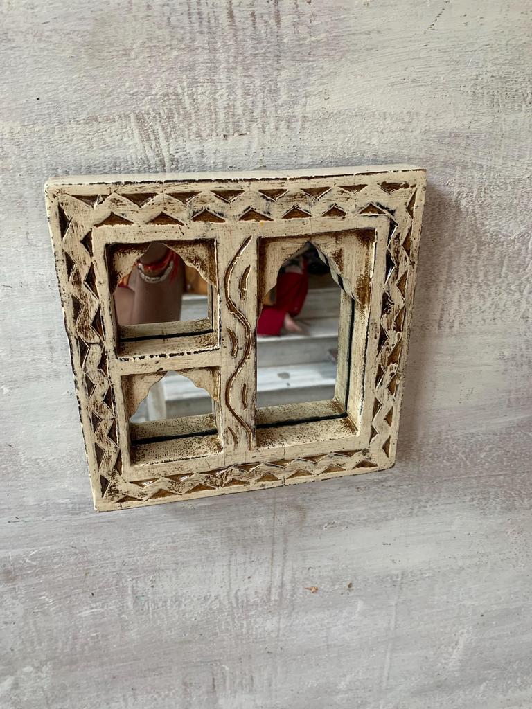 Handmade Hand Painted Jharokha Wall Decor: Indian Home Decor