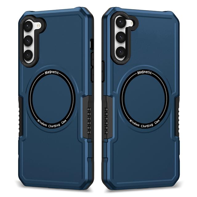Магнитный чехол для беспроводной зарядки Magsafe для Galaxy S21 S22 S23 Ultra Plus S20 S21 Fe 5g, чехол для телефона Samsung Note 20 Ultra