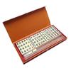 Chinese Mahjong Set,144 Tiles Chinese Mahjong Travel Party Mahjong Board Game