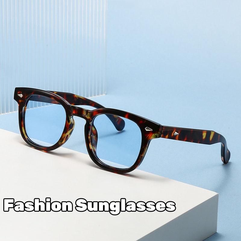 Новые модные круглые солнцезащитные очки Женские солнцезащитные декоративные очки Мужские для вождения и езды на велосипеде На открытом воздухе Защита глаз UV400 Солнцезащитные очки