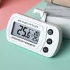 Refrigerator Thermometer with LCD Display Waterproof Freezer Fridge Thermometer with Max/Min Record High Precision Refrigerator Thermometer for Cooler