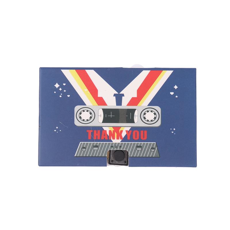 Фонографическая лента DIY записываемая 60 секундная голосовая аудиокассета приглашение на вечеринку рождественский подарок на день рождения годовщину