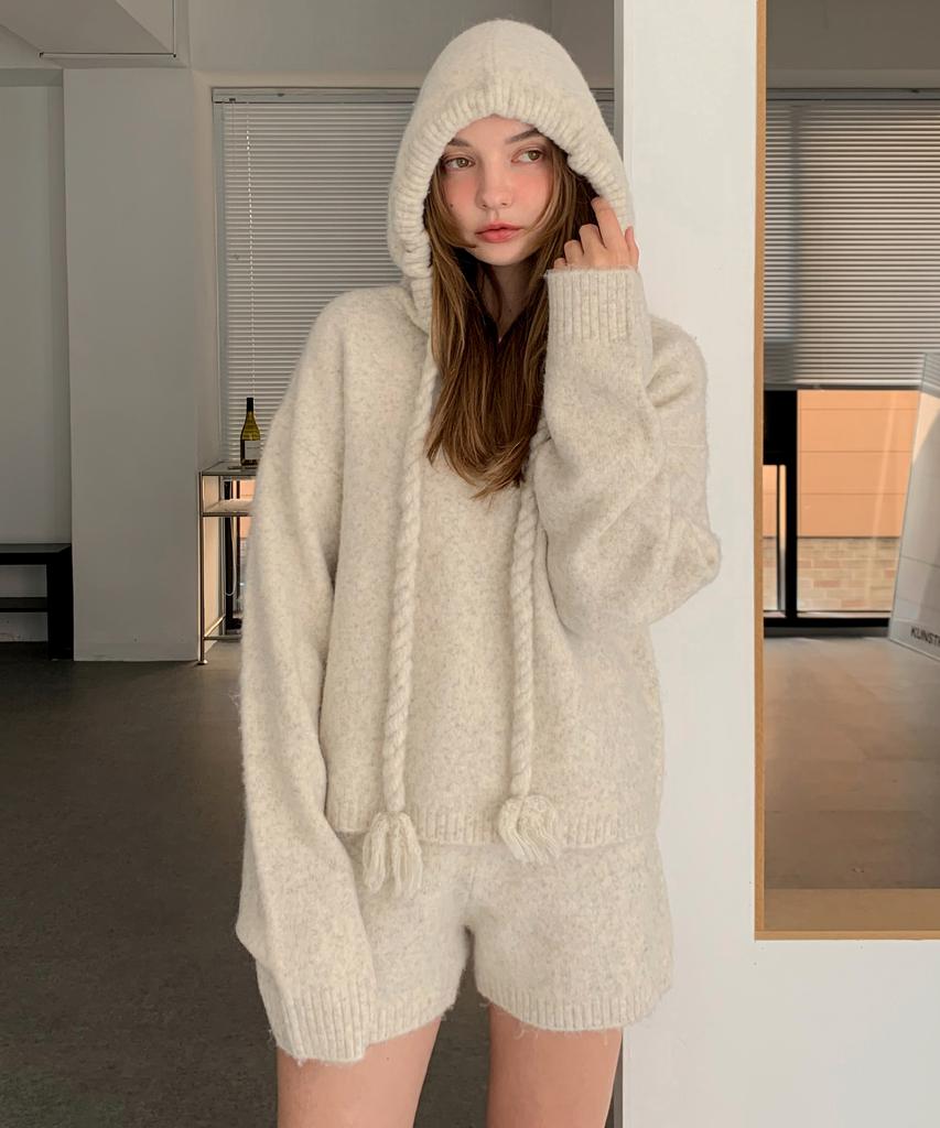 Худи с капюшоном Baseukala Sophie Knit (2Colors)