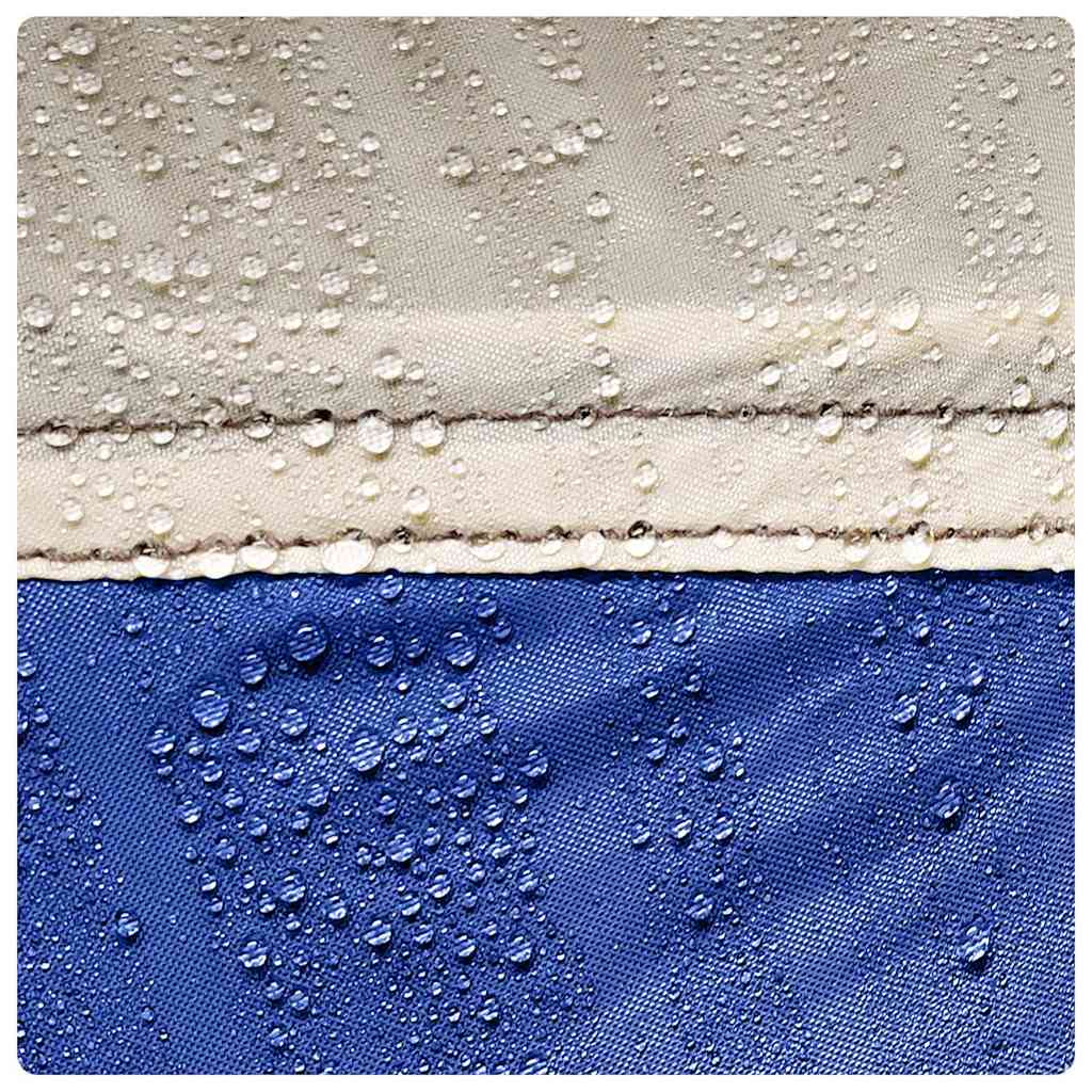 Pool Tent Azure Blue 366 x 305 x 231 cm Polyester and Fiberglass