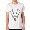 Geometric Beetle Unisex Cotton T Shirt, Premium Cotton Graphic Tee, Durable And Stylish, Featuring Abstract Insect And Foliage Design, Casual Fashion.