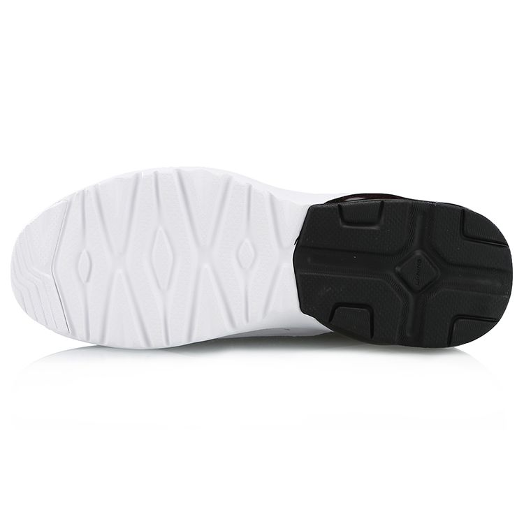 Кроссовки женские Li Ning Half Palm Air Cushion трикотажные низкие кроссовки черные белые AGCN084-1