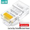 SAMZHE Неэкранированный кристаллический коннектор RJ45 Cat5e