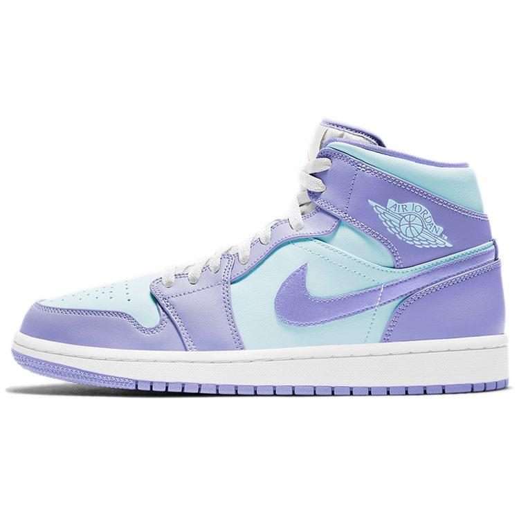 Air Jordan 1 Mid 'Purple Pulse' 554724-500