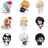 10 см Аниме BLEACH Фигурка Подставка Модель Грэммджоу Джагерджак/Урахара Киске/Куросаки Ичиго Милый Декор для Стола Стоячий Знак Подарки
