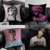 MGK Колсон Бейкер Machine Gun Kelly-Y Наволочка Наволочка против пылевых клещей Невидимая молния Шелковистый короткий плюш Чехол на подушку для дивана
