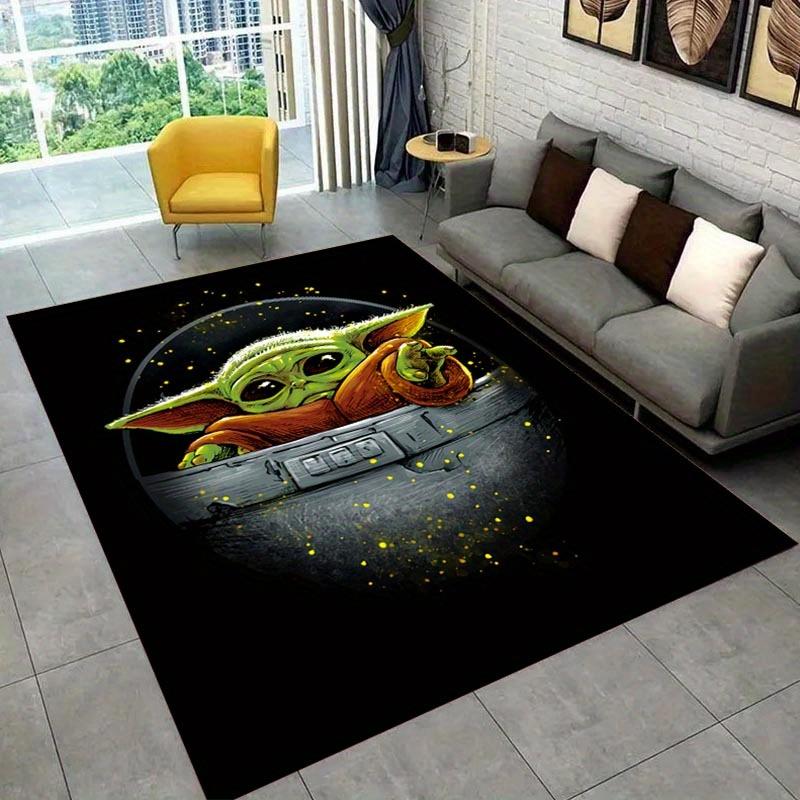 1pc Star Wars Pattern Area Rug Soft Flannel Floor Mat for Living Room,Office,Bedroom and Carpet