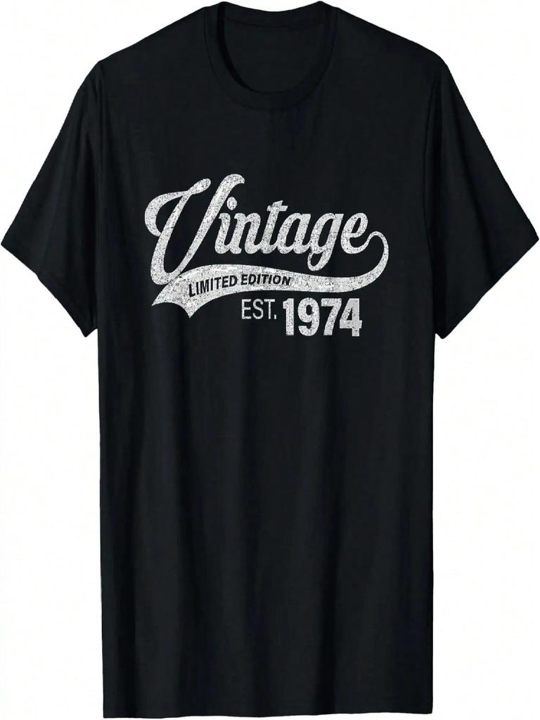 Vintage 1974 Cool 50 Year Old Bday 50th Birthday T-Shirt