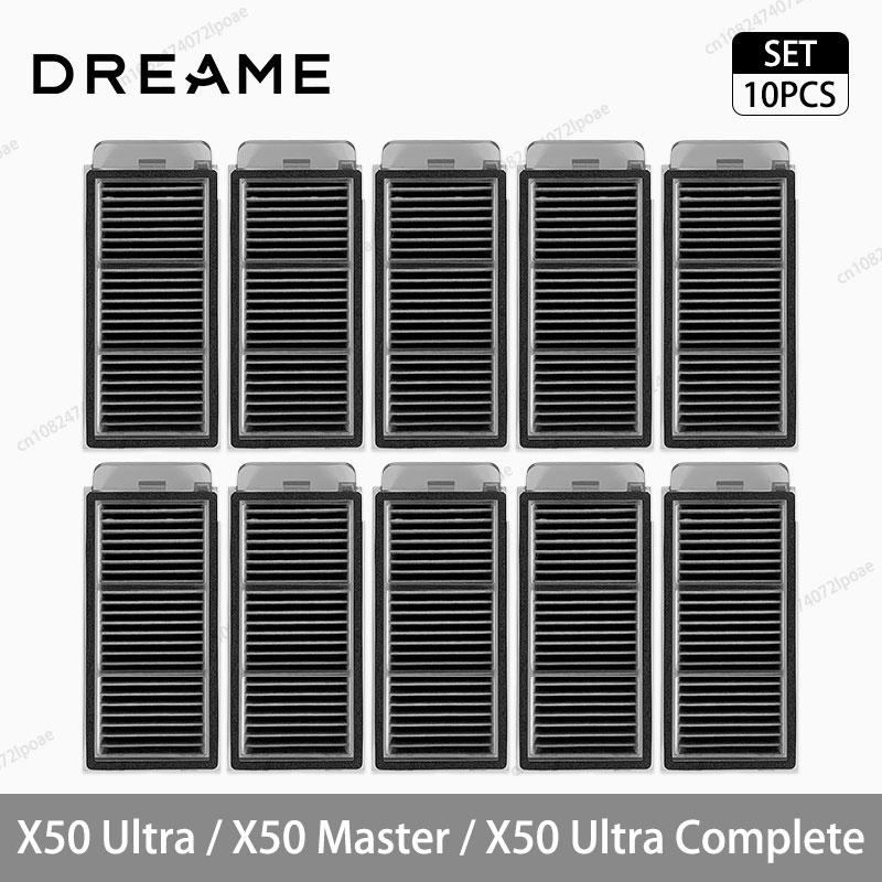 Аксессуары для пылесоса Dreame X50 Ultra / X50 Master / X50 Ultra Complete Основная боковая щетка HEPA-фильтр Тряпки для мытья пола Мешок для пыли