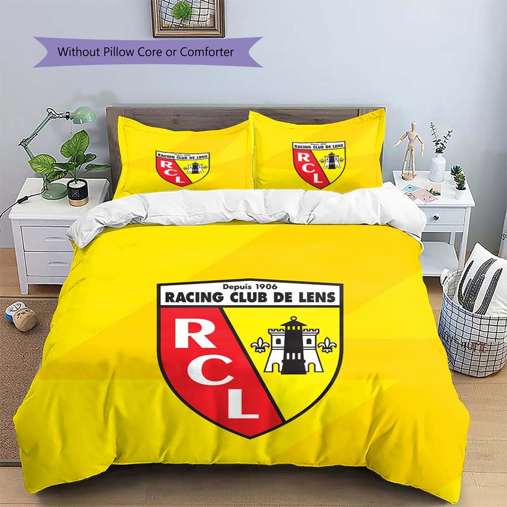 RC Lens Pattern Bedding Home Decoration Birthday Gift (1 * duvet cover + 2 * pillowcase, without core)