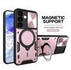 Чехол-книжка с защитным стеклом для Samsung A55 5G A35 A54 A14 A34 A24 A53 A13 A73 A33 A52 A12 Магнитный держатель для телефона
