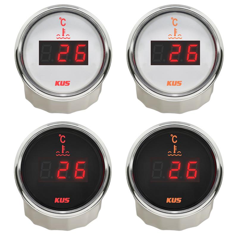 KUS Цифровые датчики температуры воды 25-120℃ Входной сигнал 287.4-22.4ohm Датчики температуры воды Рабочее напряжение 12в/24в для Автомобиля Лодки