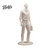 Workstation Mini Statue Desk Businessman Statue, 3D Printed Office Decor for Men, Small Workplace Executive Figurine with Briefcase, Motivational Home