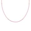 14K Pink Coral Bead Necklace (40cm)