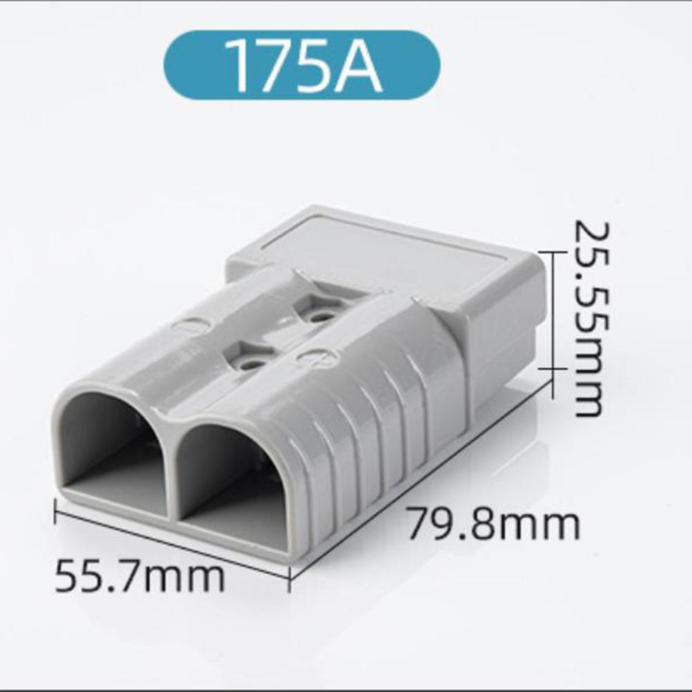 СЕРЫЙ/КРАСНЫЙ Разъемы и клеммы КЛЕММА UL94-V0 175 AMP 2X