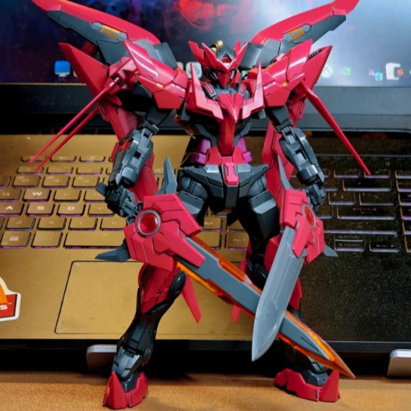 Hg 1/144 Bf Exia Dark Matter Сборная Модель Фигурка Действия Кукла ПВХ Игрушка Меха Фигурка Коллекционная Украшение Сюрприз Подарок для Мальчика