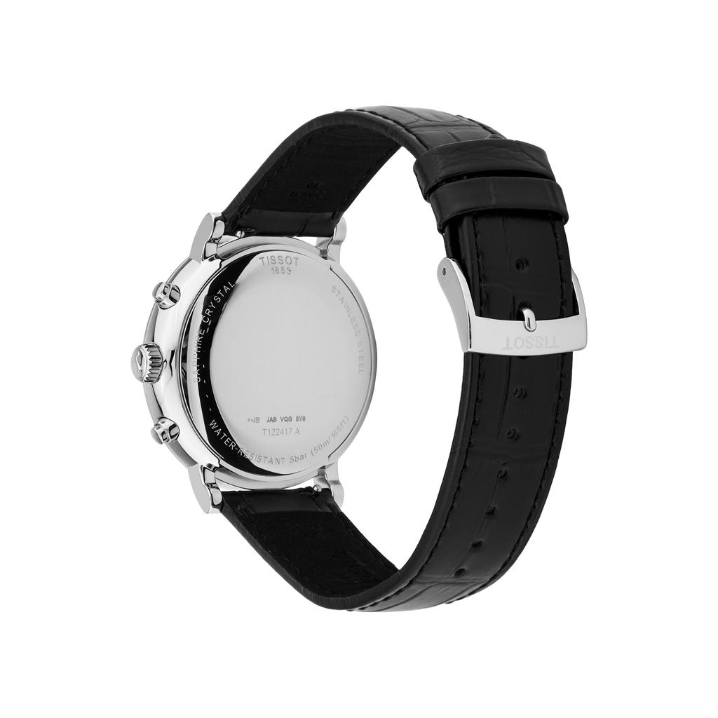 Tissot Kason Zen I Коллекция Мужские кварцевые часы Часы 41мм Серебристый циферблат Корпус из нержавеющей стали T122.417.16.033.00
