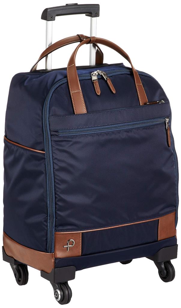 Suitcase Large S Size 1 Night 2 Days 2 Nights 3 Days 29L Caster Stopper 10 Year Warranty Made In Japan Carry Case Carry Bag Solier Navy [Proteca]