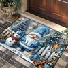 Nordic Christmas Floor Mat Entrance Door Porch Dirt-Resistant And Easy To Take Care Of Floor Mat Hotel Homestay Holiday Decorative Blanket