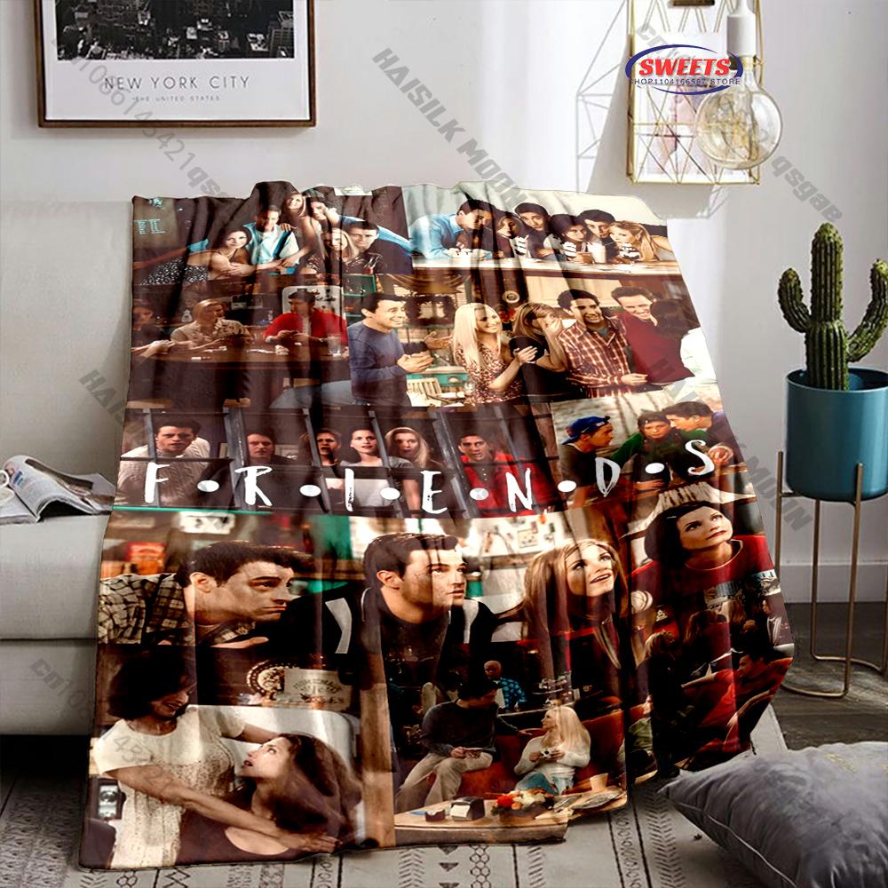 3D Classic Friends Theme Printed Blanket,Bedroom Living Room Sofa Chairs Bed Decor Blanket Wonderful Gift Blanket Fast Shipping