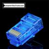 Экранированный разъем RJ45 Cat 6A/5E для гигабитной сети, широкополосного доступа и телефона