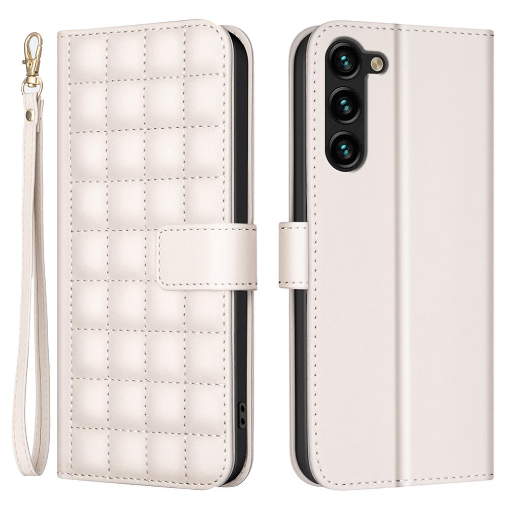 For Samsung Galaxy S23 Case Magnetic Clasp Leather Phone Cover