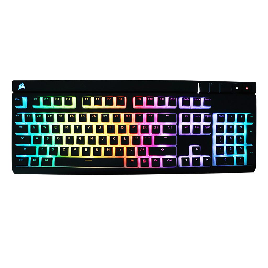 RGB 143 колпачки клавиш ANSI Layout PBT Pudding Double Skin Milk Shot с подсветкой колпачки клавиш для механической клавиатуры Corsair K70 K65