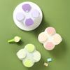 720ML Portable Milk Powder Dispenser with 4 Compartments No-Spill Baby Formulas Dispenser Storage Box Travel