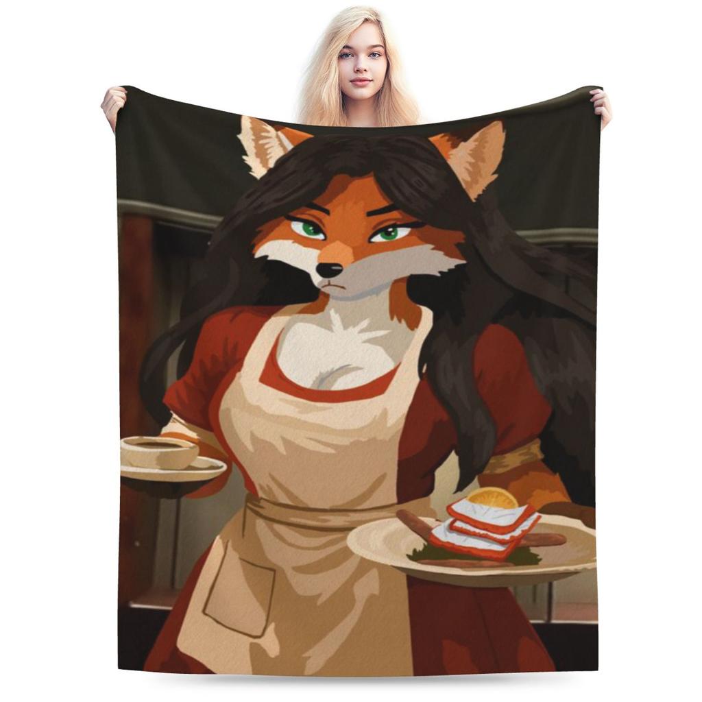 Waitress Fox Make Way Order Is Hot Custom Soft Decorate Home An UltraSoft Micro Fleece Blanket