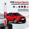Для SsangYong Actyon Sports Ремонтная ручка для краски Подкраска Удалитель царапин Сделай сам Автоаксессуары Grand White Silver Space Black Blue