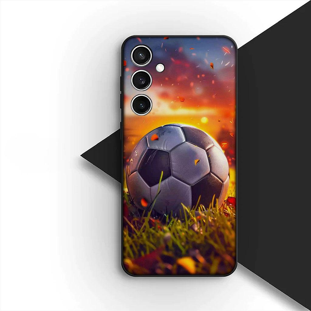 Чехол для телефона Samsung Galaxy A35 A36 A55 A26 A05 A06 A14 A50 A51 A53 A54 A12 A13 A23 Чехол Король Футбол № 19 Футбол №19