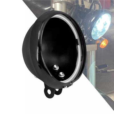 Корпус светодиодной фары Largoods Inch, дюймовая фара для мотоцикла, корпус фары, круглая крышка для мотоцикла Harley Davidson, ремонт оборудования 1